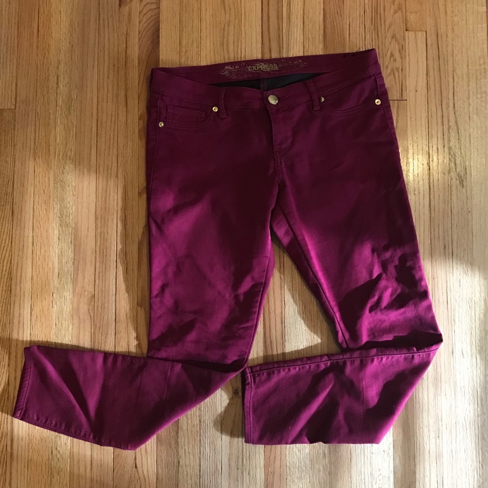 Express stretch jeggings